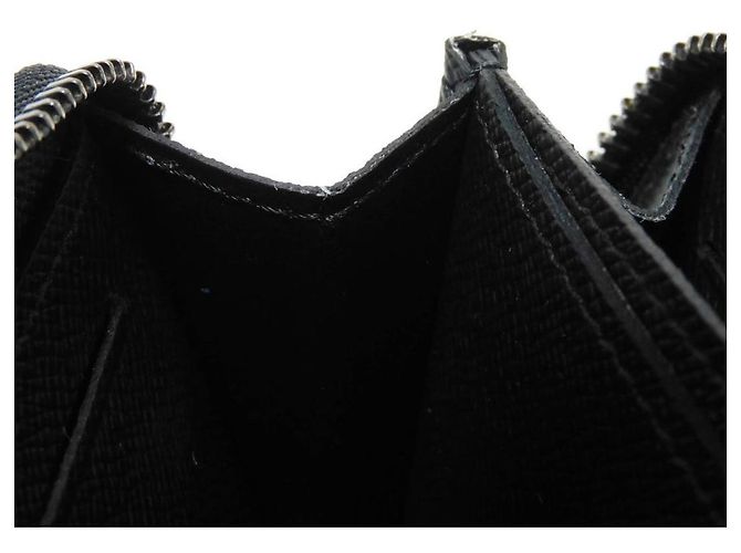 Porte-monnaie Zippy Vertical M81662 de Louis Vuitton Noir - vue 8