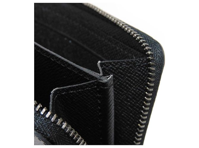 Porte-monnaie Zippy Vertical M81662 de Louis Vuitton Noir - vue 9