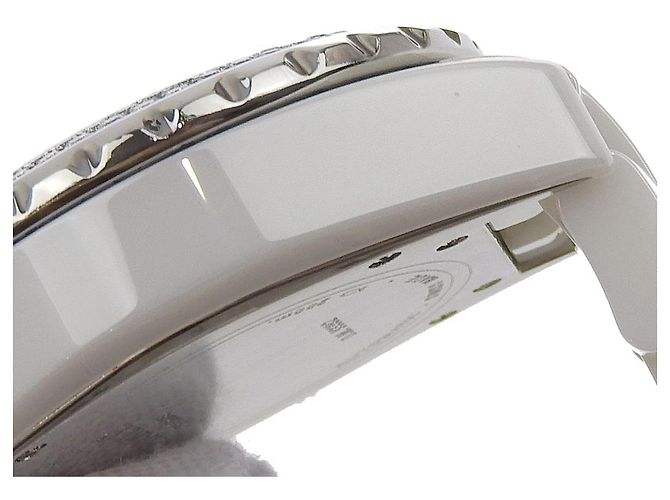 Chanel J12 Watch White Ceramic Diamond Automatic H1008 - view 7