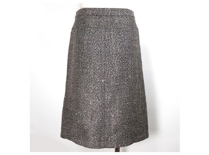 Rayon Seiden Cupro Rock von Louis Vuitton Braun - Ansicht 3