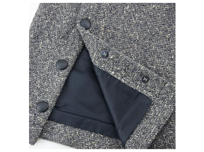 Rayon Seiden Cupro Rock von Louis Vuitton Braun - Ansicht 8