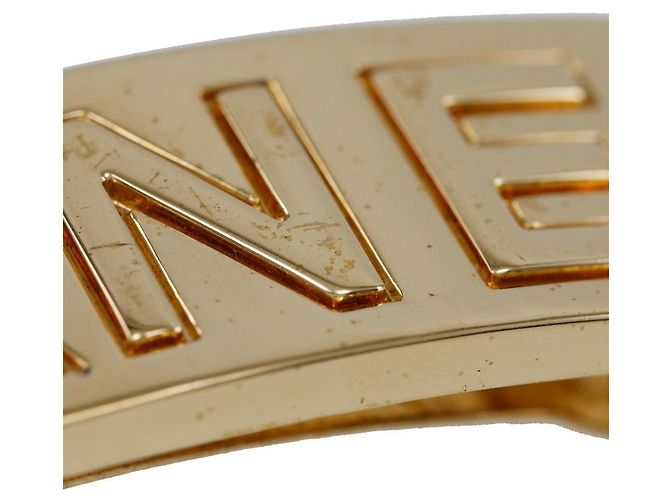 Fermaglio per capelli placcato oro Chanel 97A D'oro - vista 4
