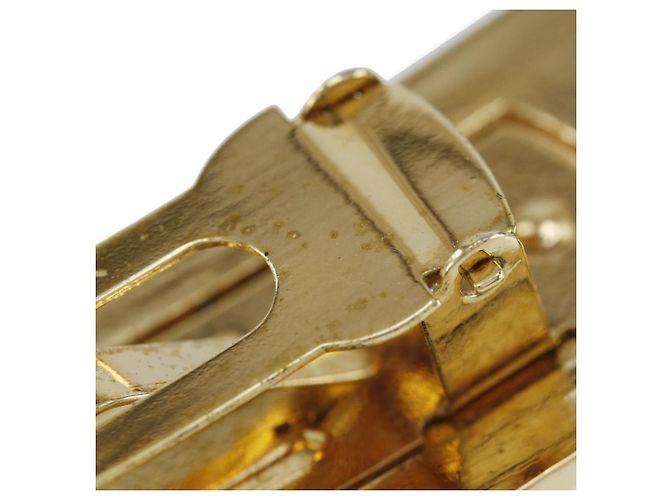 Fermaglio per capelli placcato oro Chanel 97A D'oro - vista 6