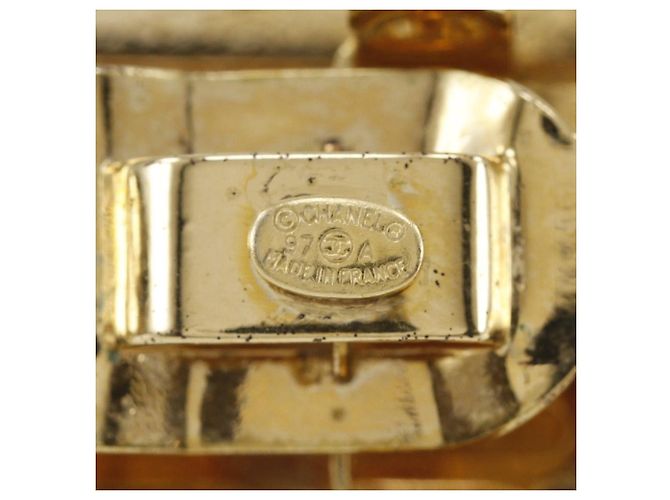 Fermaglio per capelli placcato oro Chanel 97A D'oro - vista 7