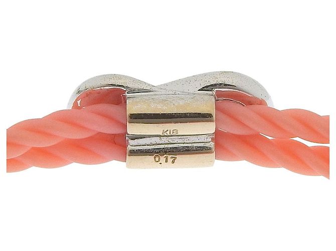 Autre Marque Bracciale in diamante in oro bianco K18WG - vista 5