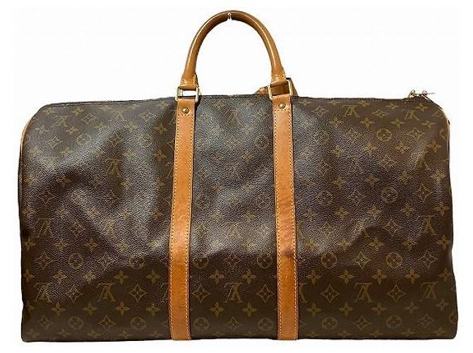 Borsa da viaggio Louis Vuitton Keepall Bandouliere 55 M41414 Marrone - vista 2