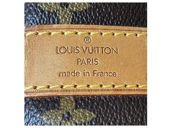Borsa da viaggio Louis Vuitton Keepall Bandouliere 55 M41414 Marrone - vista 5