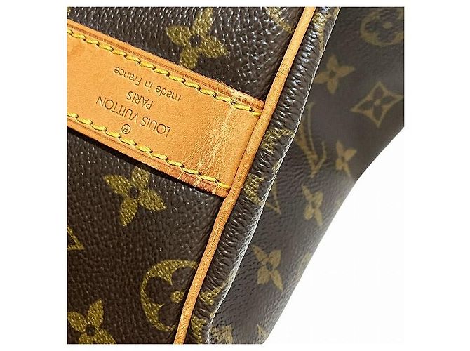 Borsa da viaggio Louis Vuitton Keepall Bandouliere 55 M41414 Marrone - vista 9