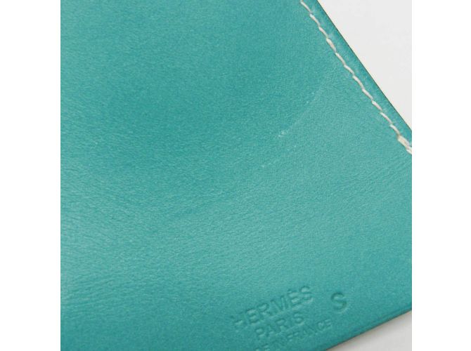 Hermès Clochette Schlüsselring Anhänger Halskette Grün - Ansicht 5
