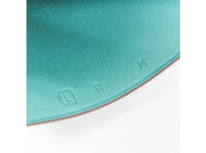 Hermès Clochette Schlüsselring Anhänger Halskette Grün - Ansicht 9