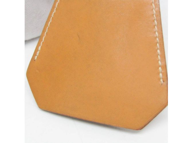 Ring Hermès Collana pendente portachiavi Clochette Hermes Marrone - vista 7