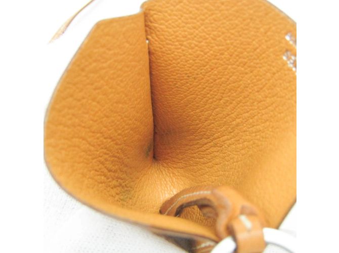 Ring Hermès Collana pendente portachiavi Clochette Hermes Marrone - vista 9