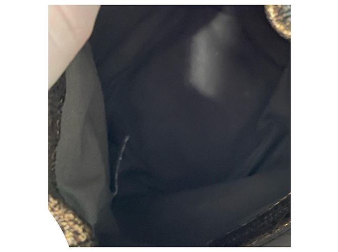 Borsa a sacchetto Bottega Veneta in pelle Cervo bronzo Metallico - vista 11