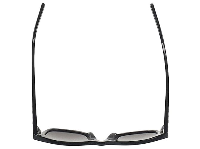 Occhiali da sole quadrati Saint Laurent SL 51 - 040 in acetato nero - vista 4