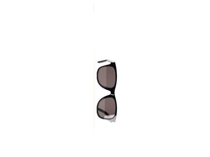 Occhiali da sole quadrati Saint Laurent SL 51 - 040 in acetato nero - vista 5