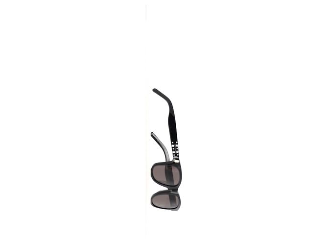 Occhiali da sole quadrati Saint Laurent SL 51 - 040 in acetato nero - vista 6