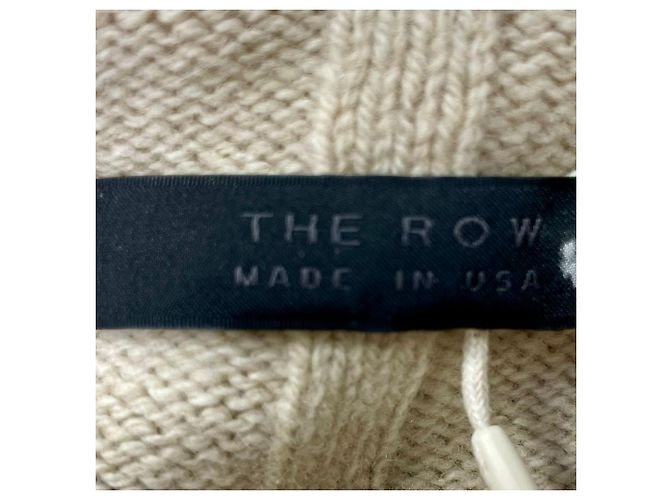 El suéter sin mangas de cachemira beige con cuello alto de The Row - vista 4