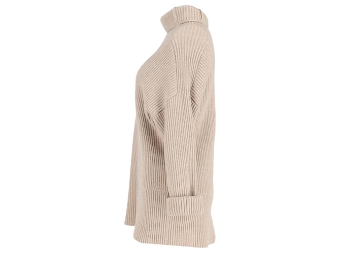 Übergroßer Pullover aus brauner Wolle von Joseph - Ansicht 2