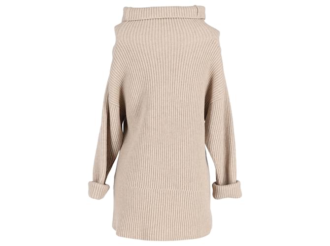Übergroßer Pullover aus brauner Wolle von Joseph - Ansicht 3