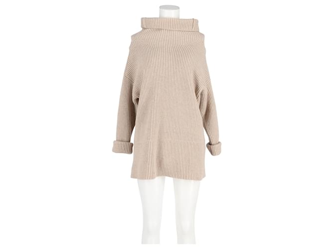 Übergroßer Pullover aus brauner Wolle von Joseph - Ansicht 4