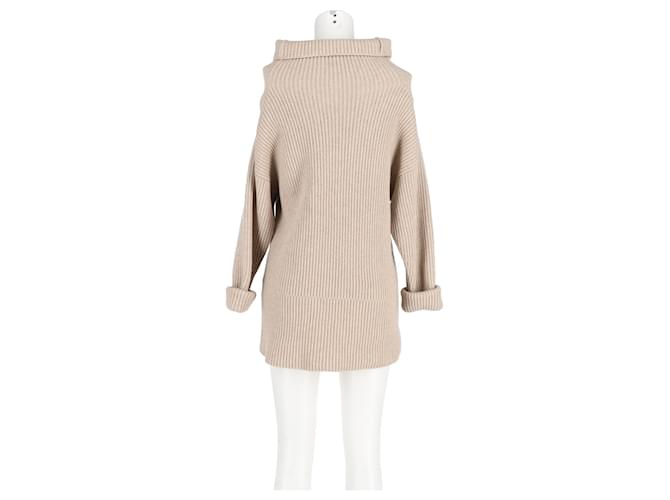 Übergroßer Pullover aus brauner Wolle von Joseph - Ansicht 6