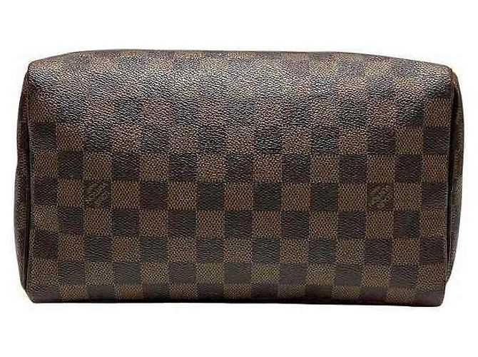 Sac à main Louis Vuitton Speedy 25 N41532 Marron - vue 3
