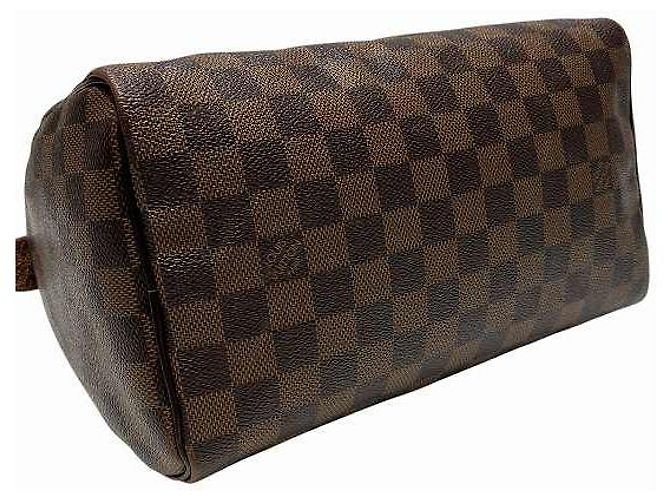 Sac à main Louis Vuitton Speedy 25 N41532 Marron - vue 8