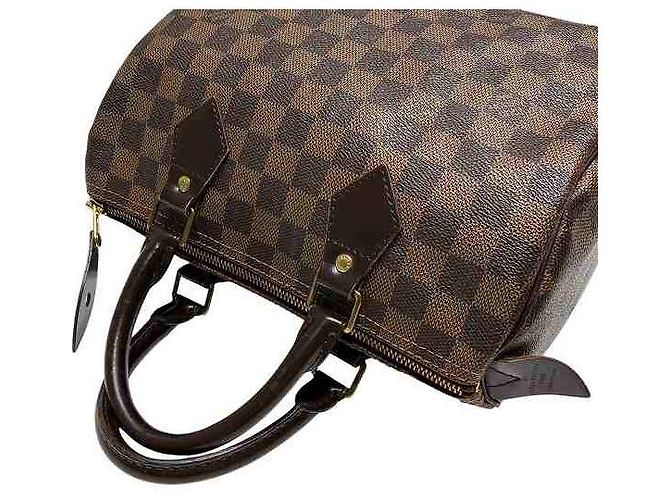 Sac à main Louis Vuitton Speedy 25 N41532 Marron - vue 9