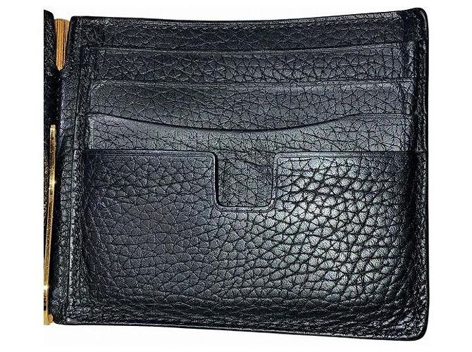 Tom Ford Leder Geldbörse mit Geldclip - Ansicht 6