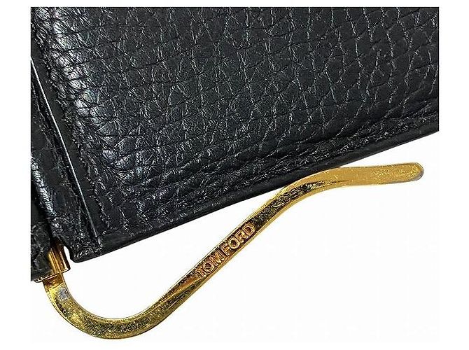 Tom Ford Leder Geldbörse mit Geldclip - Ansicht 8