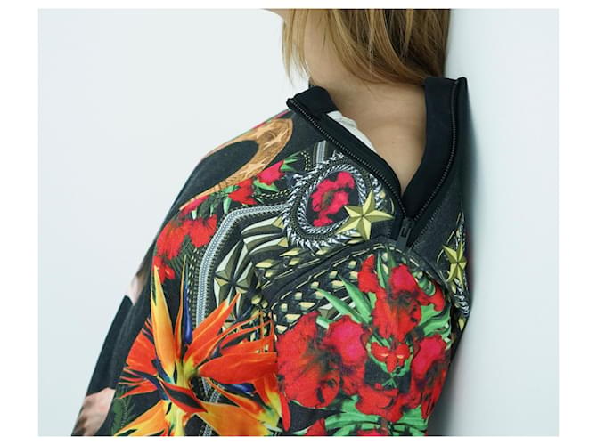 Suéter Givenchy Estampa Madonna Patchwork Multicor - vista 3