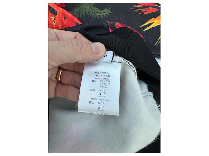 Suéter Givenchy Estampa Madonna Patchwork Multicor - vista 9
