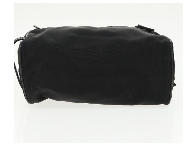 Borsa a mano GUCCI in nylon nero argento autentica mr639 - vista 9
