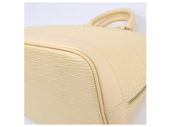 LOUIS VUITTON Epi Alma Vaniglia Giallo - vista 12