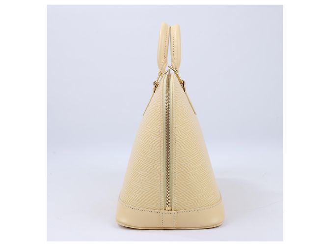LOUIS VUITTON Epi Alma Vaniglia Giallo - vista 3