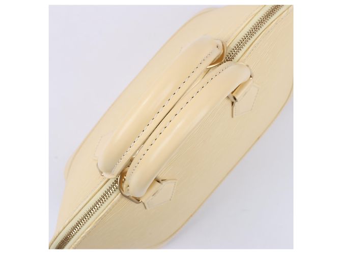 LOUIS VUITTON Epi Alma Vaniglia Giallo - vista 6