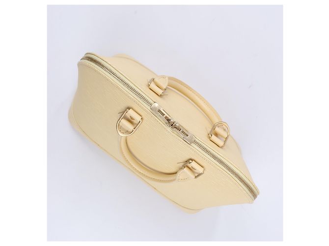 LOUIS VUITTON Epi Alma Vaniglia Giallo - vista 7