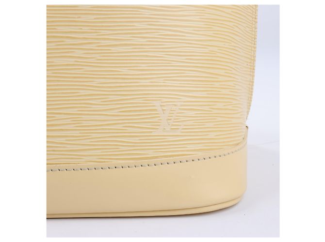LOUIS VUITTON Epi Alma Vaniglia Giallo - vista 8