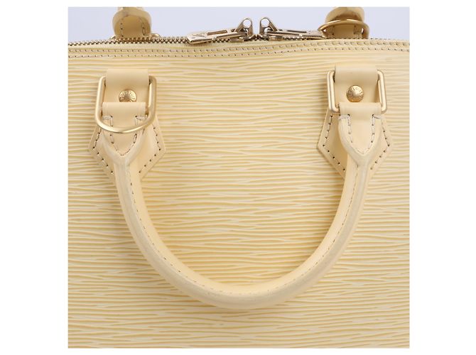 LOUIS VUITTON Epi Alma Vaniglia Giallo - vista 9