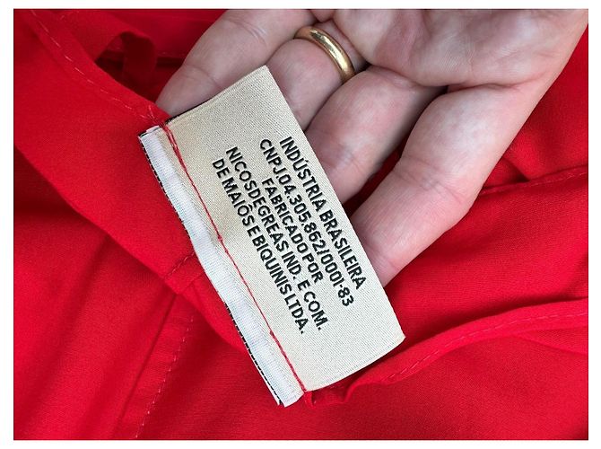 Autre Marque Adriana Degreas Maxi Kleid Rot - Ansicht 7