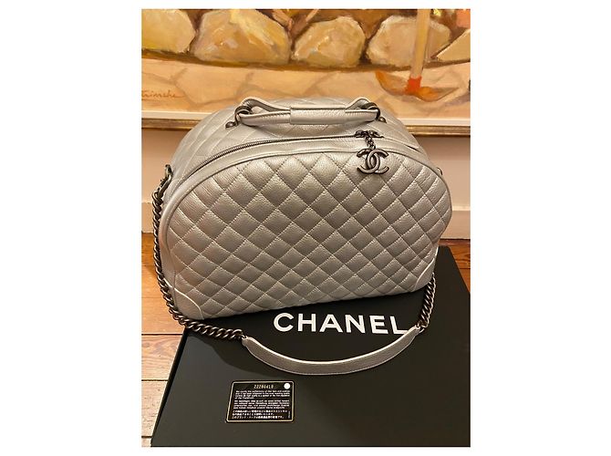 Vanity Sac de voyage Chanel Métallisé - vue 11