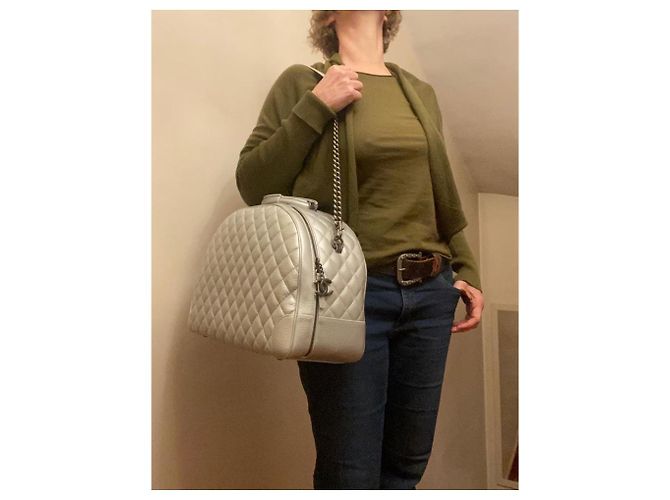 Vanity Sac de voyage Chanel Métallisé - vue 14
