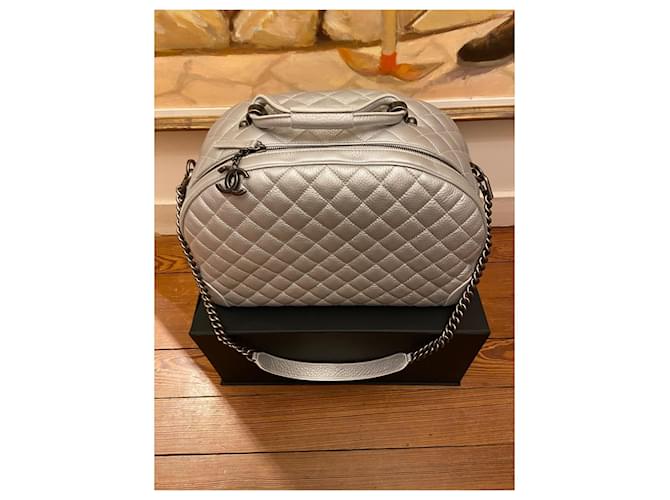 Vanity Sac de voyage Chanel Métallisé - vue 2