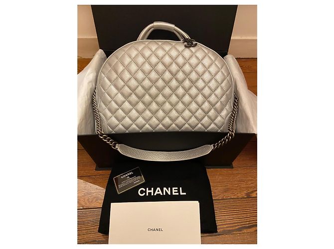 Vanity Sac de voyage Chanel Métallisé - vue 3