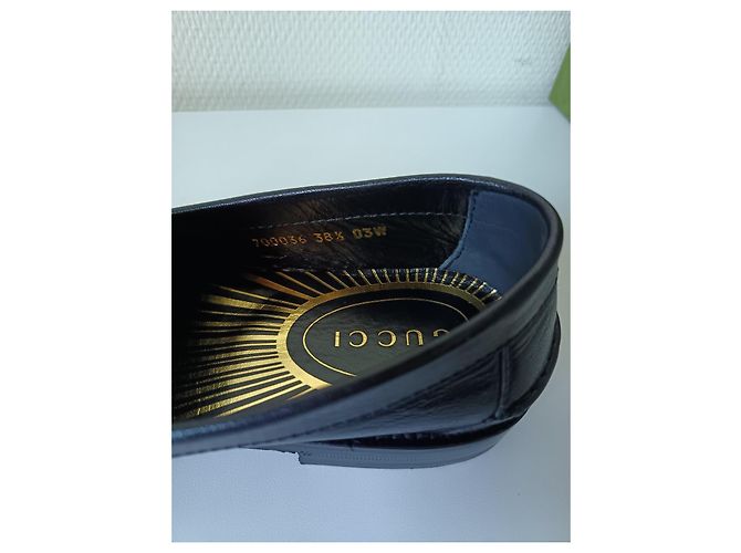 Mocassini loafers Gucci Nero - vista 8