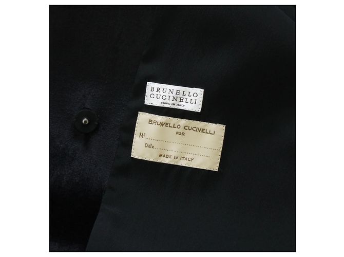 Abrigo de terciopelo negro adornado con cuentas Brunello Cucinelli - vista 10