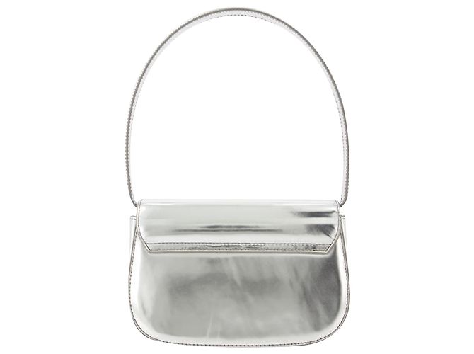 Sac à épaule 1DR - Diesel - Cuir - Argent - vue 3