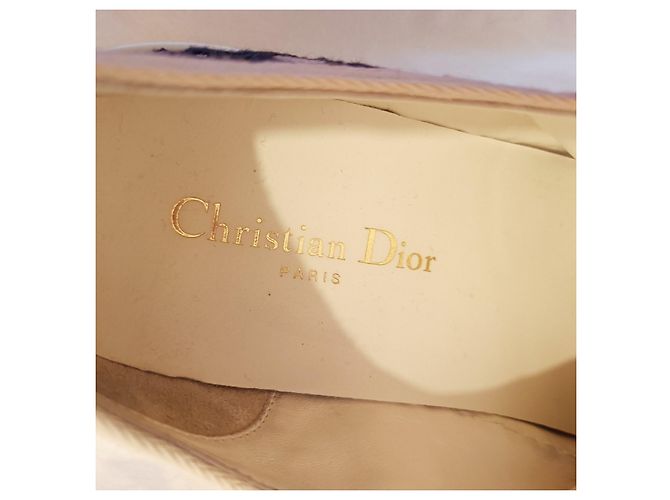 Leinenschuhe Walk 'n' Dior Marineblau - Ansicht 7