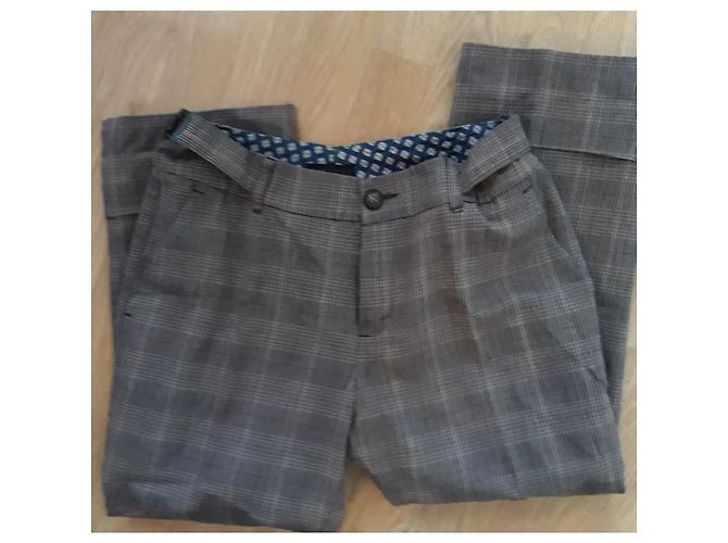 Ikks Caprihose aus Wolle grau - Ansicht 4