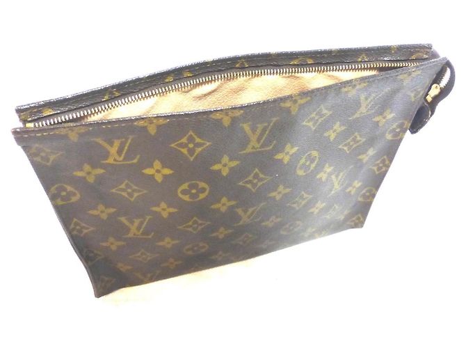 Louis Vuitton Pochette 26 Monogram - 833 Marrone - vista 9